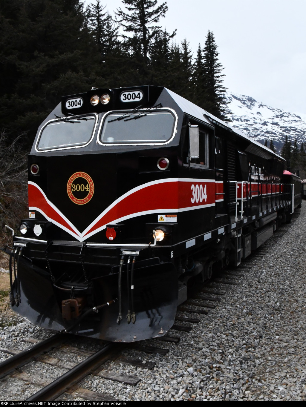 White Pass and Yukon Railroad 3004